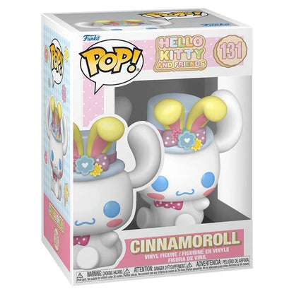 Funko POP! Sanrio Hello Kitty and Friends Cinnamoroll with Bunny Ears Vinyl Figure (9.1 cm)
