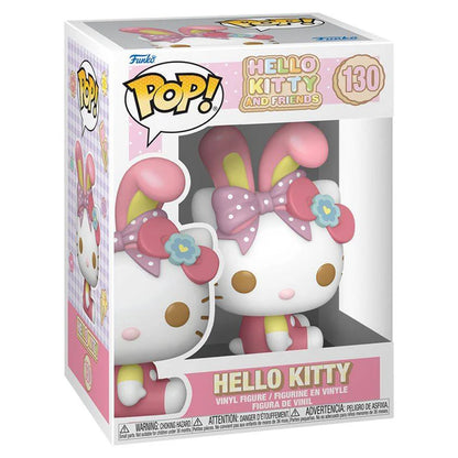 Funko POP! Sanrio Hello Kitty and Friends Hello Kitty with Bunny Ears Vinyl Figure (10.2 cm)