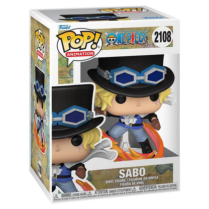 Funko POP! Animation One Piece Sabo Attacking with Pipe Vinyl Figure (12.2 cm)