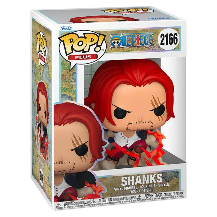 Funko POP! Plus One Piece Shanks Vinyl Figure (10.2 cm)