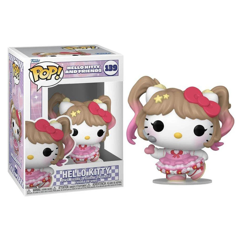 Funko POP! Sanrio Hello Kitty and Friends Hello Kitty (K-POP Outfit) Vinyl Figure (9.4 cm)