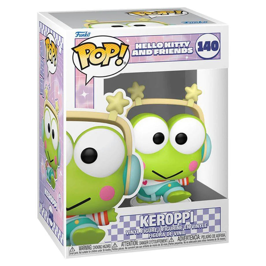 Funko POP! Sanrio Hello Kitty and Friends Keroppi (K-POP Outfit) Vinyl Figure (10.4 cm)