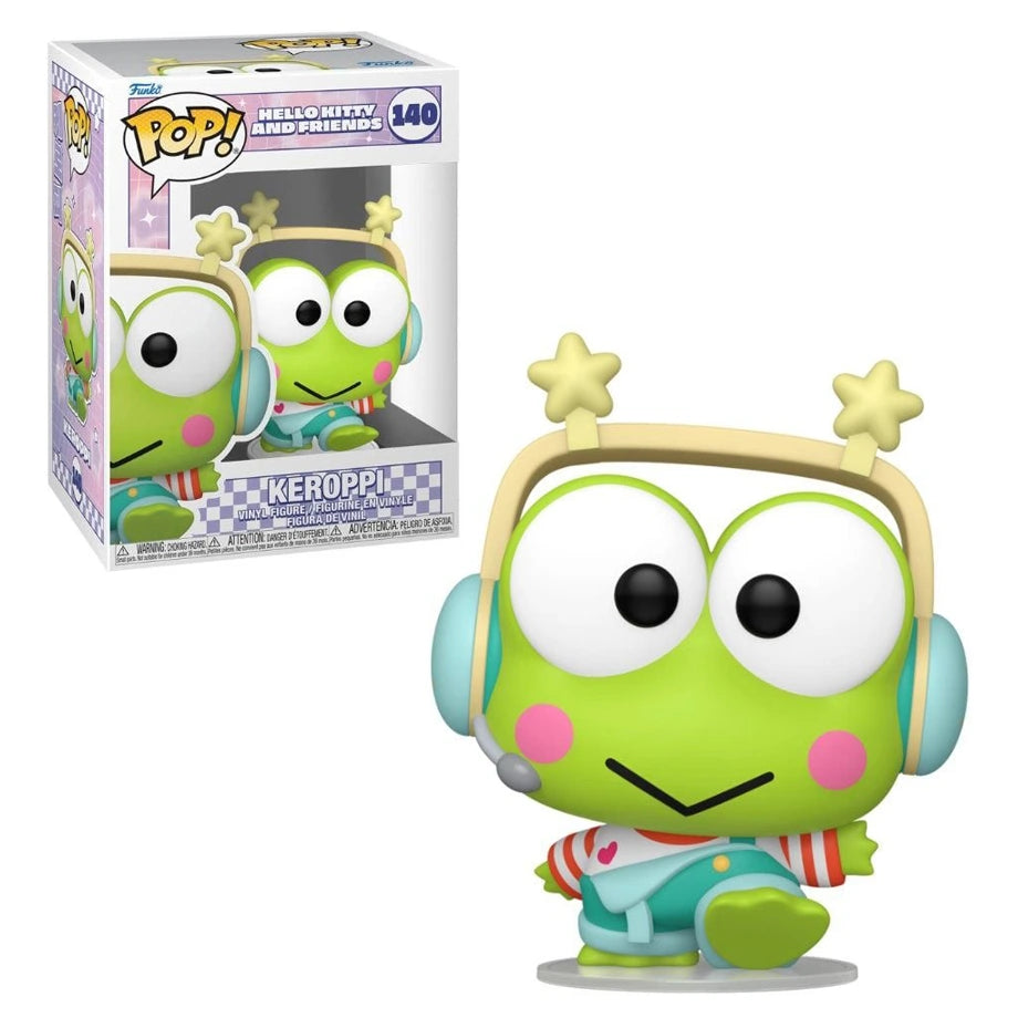 Funko POP! Sanrio Hello Kitty and Friends Keroppi (K-POP Outfit) Vinyl Figure (10.4 cm)