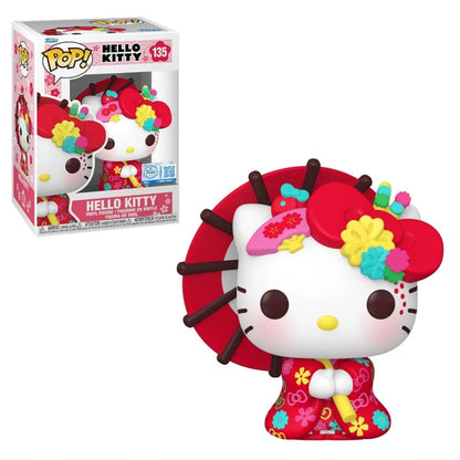 Funko POP! Sanrio Hello Kitty and Friends Hello Kitty in Kimono Vinyl Figure (9.4 cm)