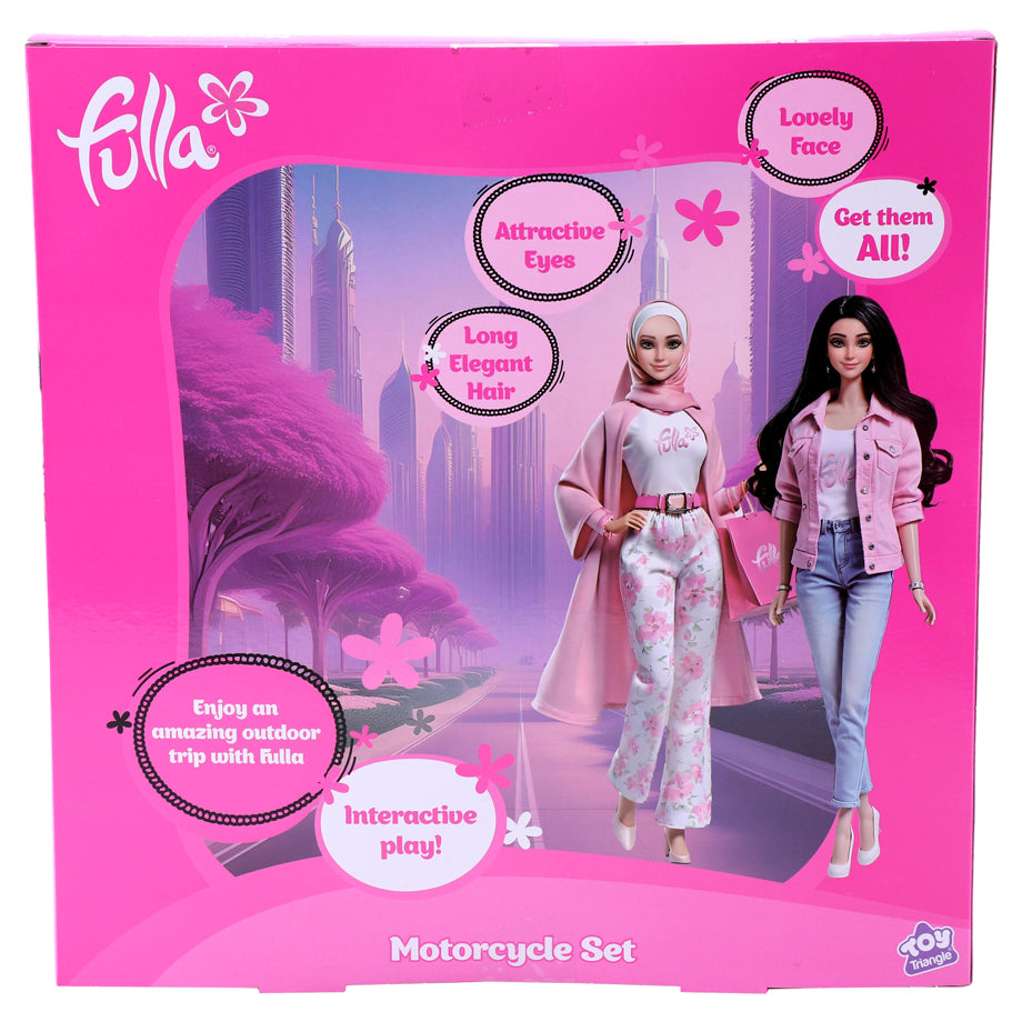 Fulla Doll Motorcycle Set w/ Casual Outfit