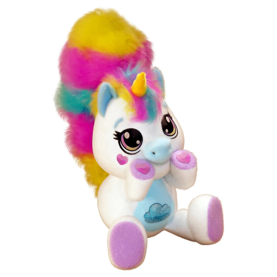 Eolo Furry Tails Electronic Plush Unicorn