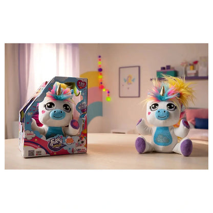 Eolo Furry Tails Electronic Plush Unicorn