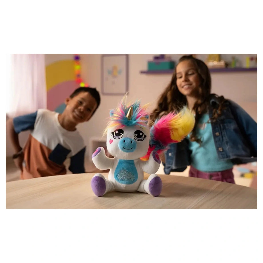Eolo Furry Tails Electronic Plush Unicorn