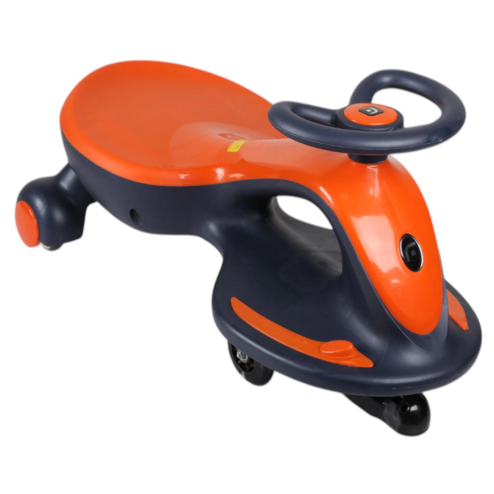 Ride On Electric Swing Car (Orange/Blue)