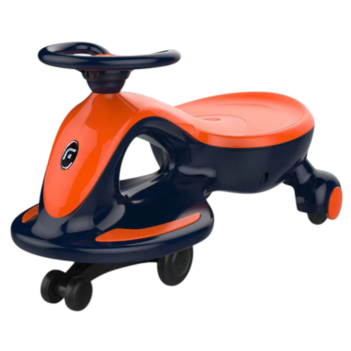 Ride On Electric Swing Car (Orange/Blue)