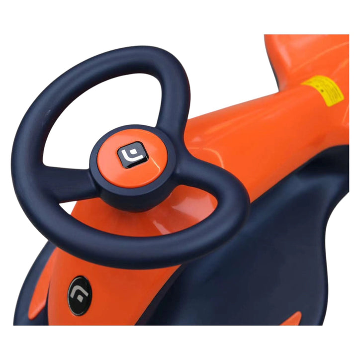 Ride On Electric Swing Car (Orange/Blue)