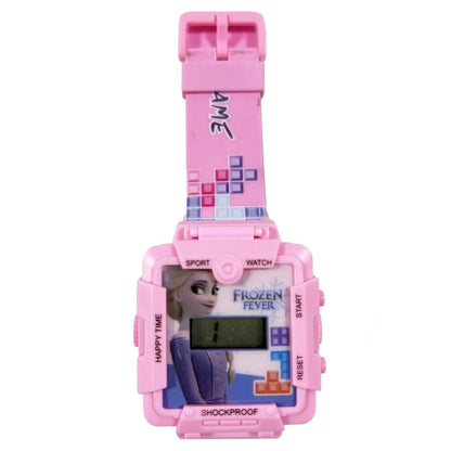 Disney LED 2 in1 Digital Watch & Gaming Frozen (Red)