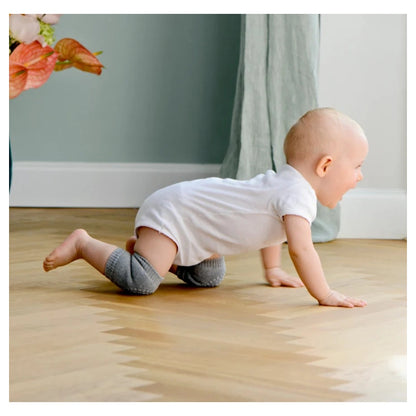 Go Baby Go Crawling Kneepads (Grey Melange)