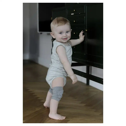 Go Baby Go Crawling Kneepads (Grey Melange)