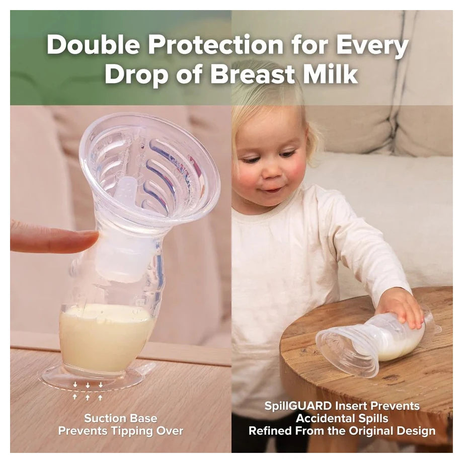 Haakaa Gen.2+ Silicone Manual Breast Pump + Spill Guard Insert (150Ml)