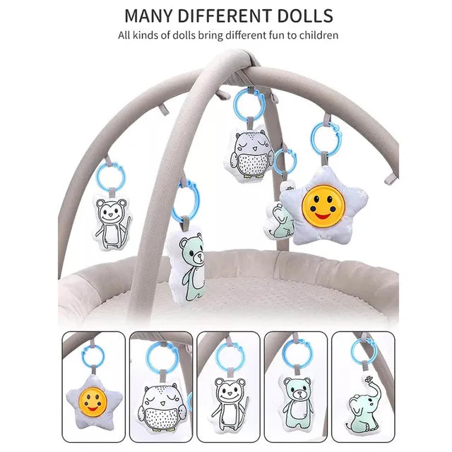 Little Angel Baby Round Comfy Gym Play Mat,