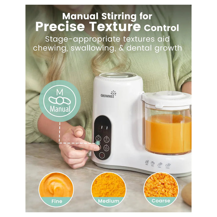 Baby Food Maker With Automatic Sanitization, Steam And Blend In One