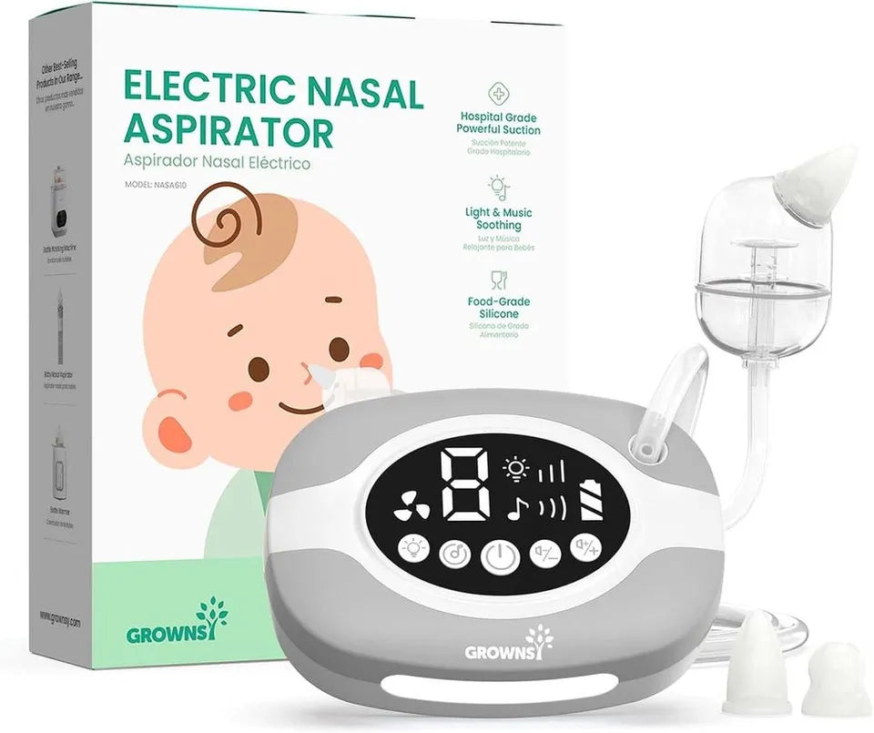GROWNSY Electric Nose Suction for Baby
