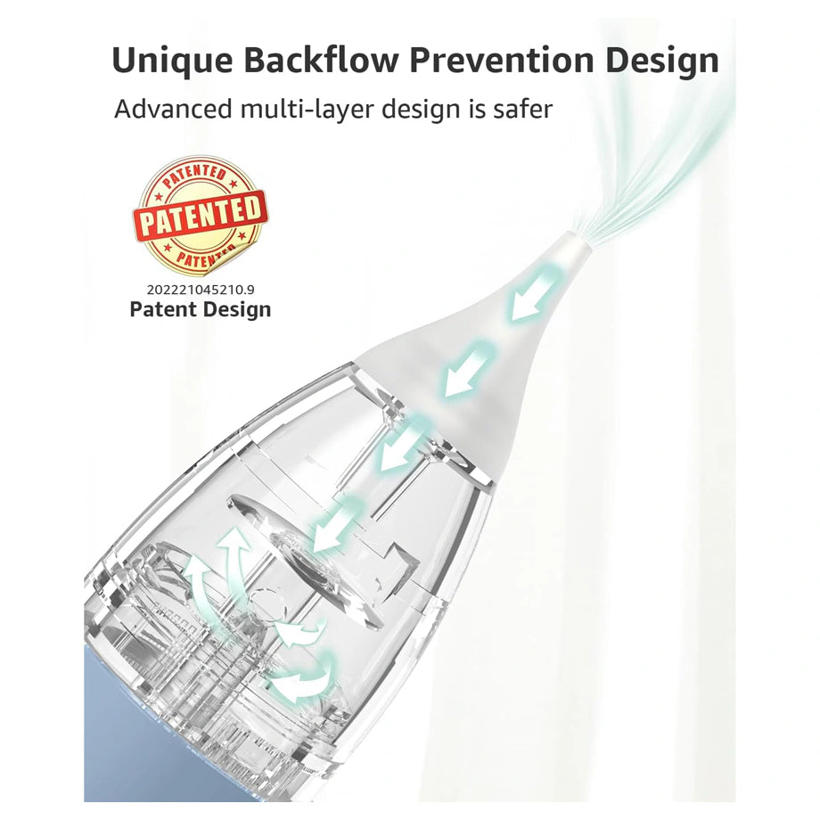 Grownsy Electric Nasal Aspirator With 3 Silicone Tips