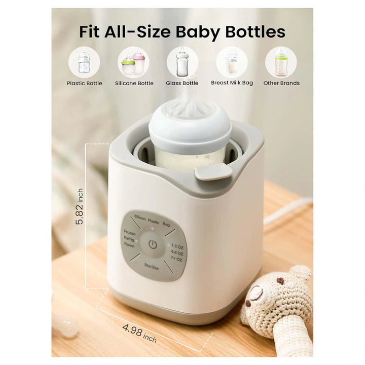 Grownsy 10-In-1 Fast Baby Bottle Warmer
