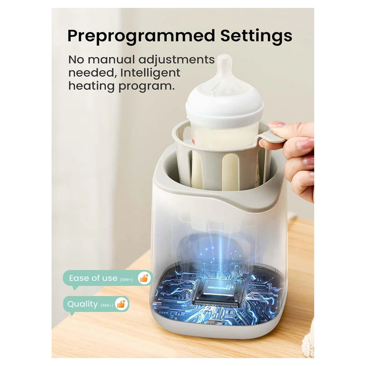 Grownsy 10-In-1 Fast Baby Bottle Warmer
