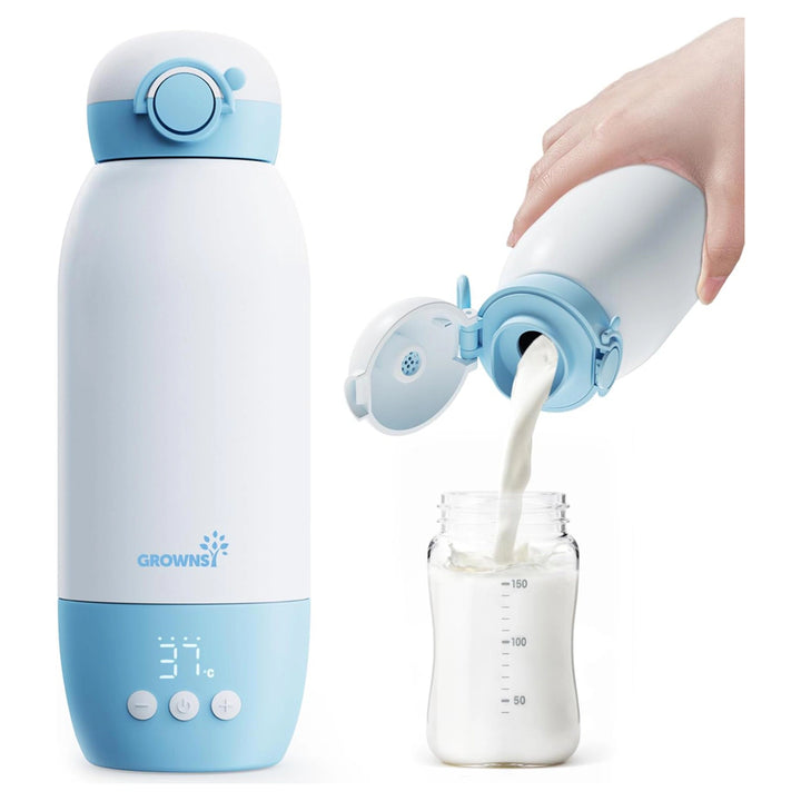 Grownsy Portable Bottle Warmer For Breast Milk
