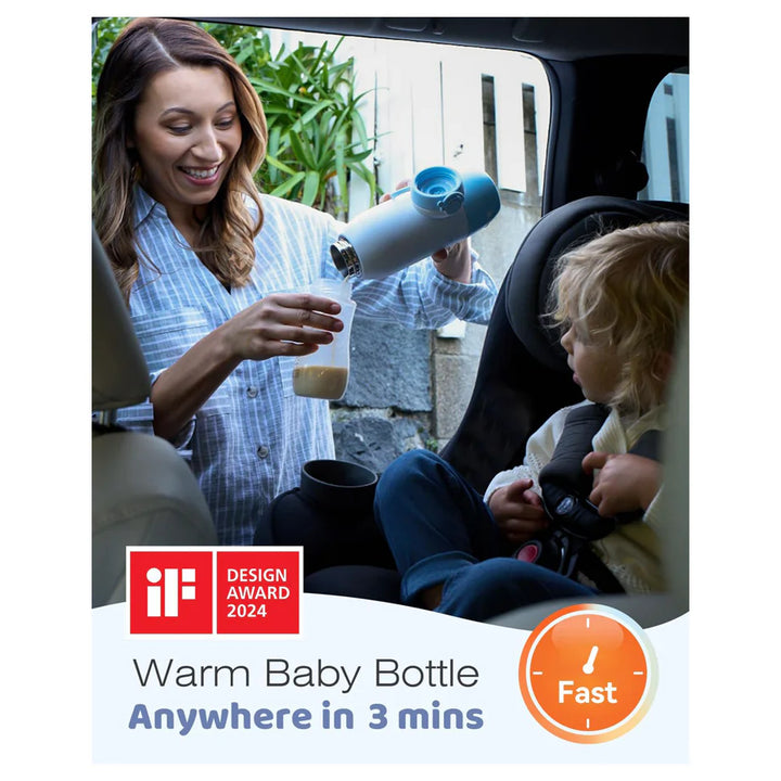 Grownsy Portable Bottle Warmer For Breast Milk