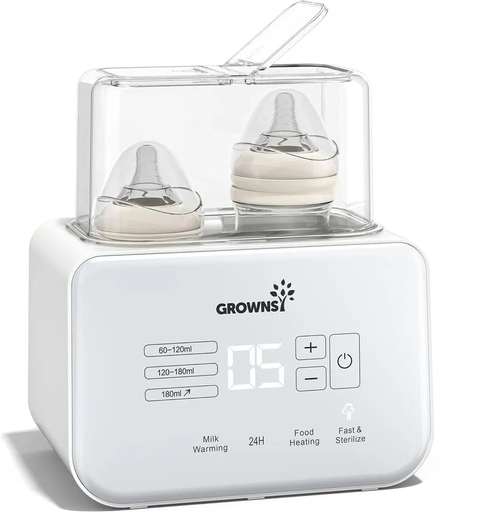 Grownsy Multi Function Bottle Warmer for Breast Milk / Formula with Temp Timer Control