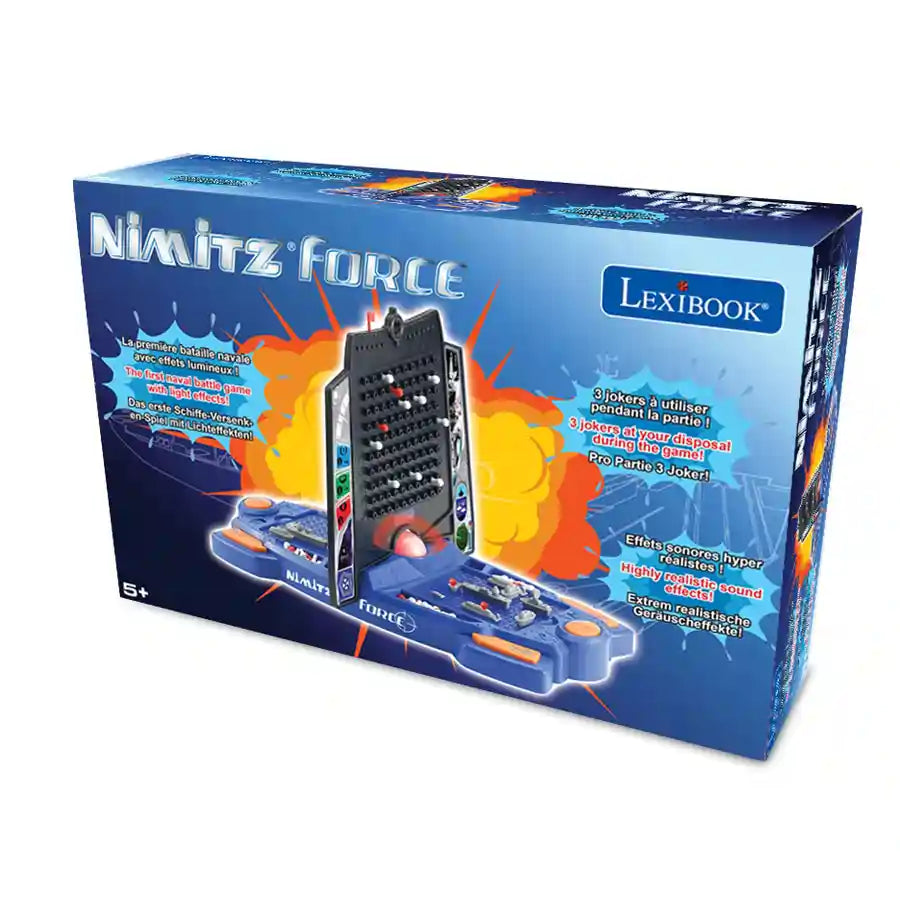 Lexibook - Nimitz Force Electronic Seabattle Game W/Lights N Sound
