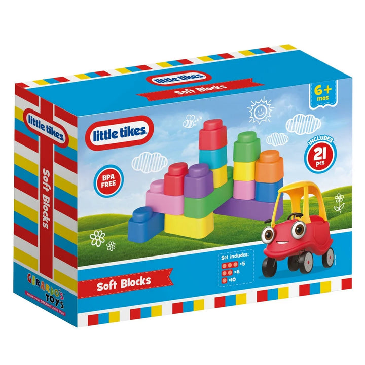 Little Tikes Soft Blocks Set 21pcs