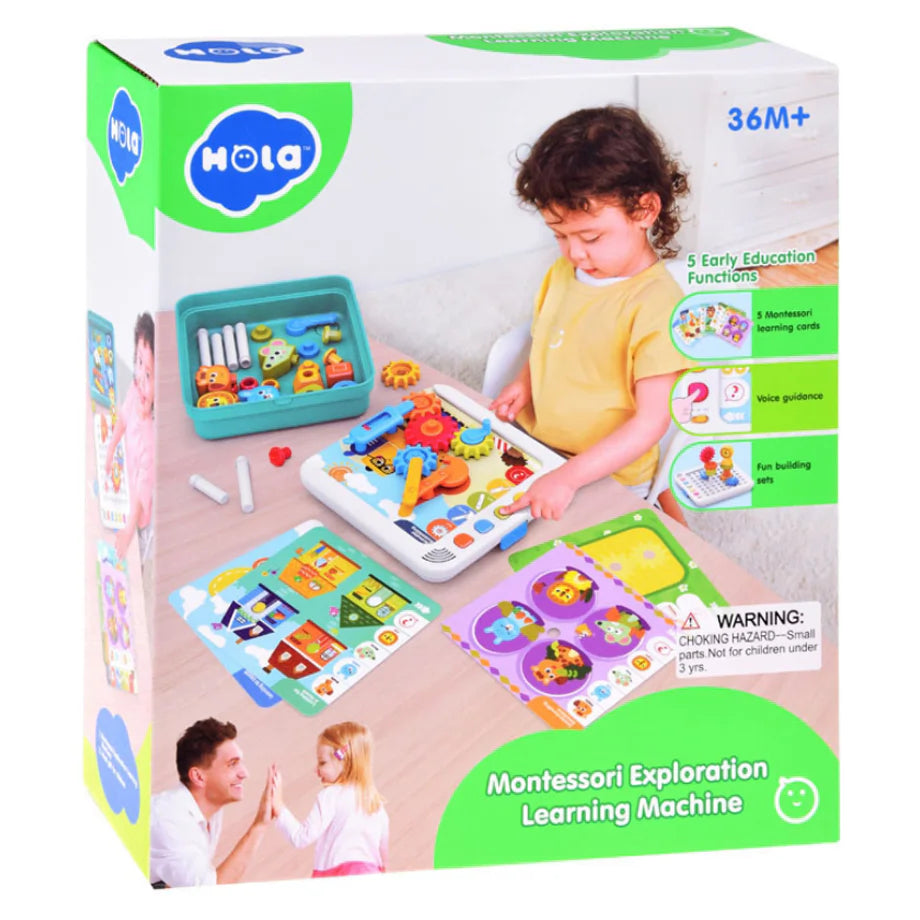 Hola Toys Montessori Exploration Learning Machine