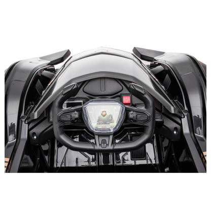 Lamborghini Vision Gran Turismo 12V Electric Ride-On Car (Black)