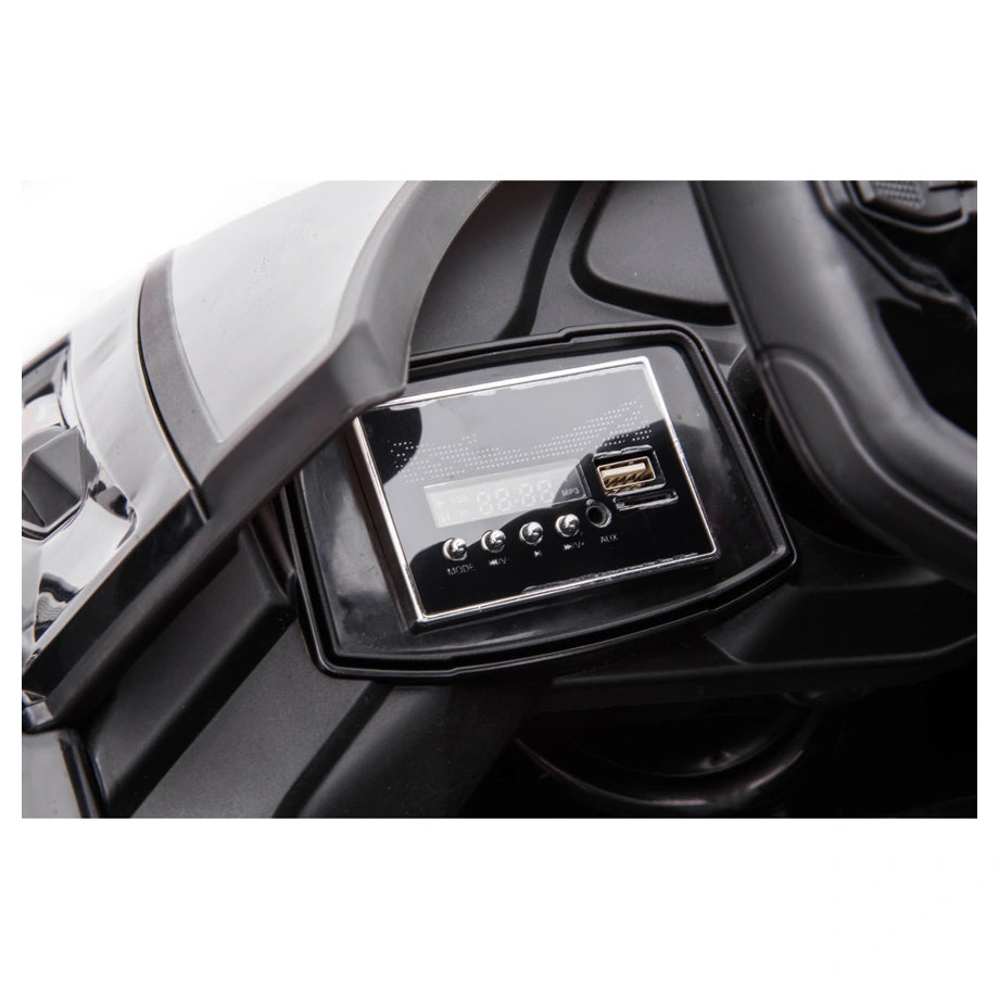 Lamborghini Vision Gran Turismo 12V Electric Ride-On Car (Black)