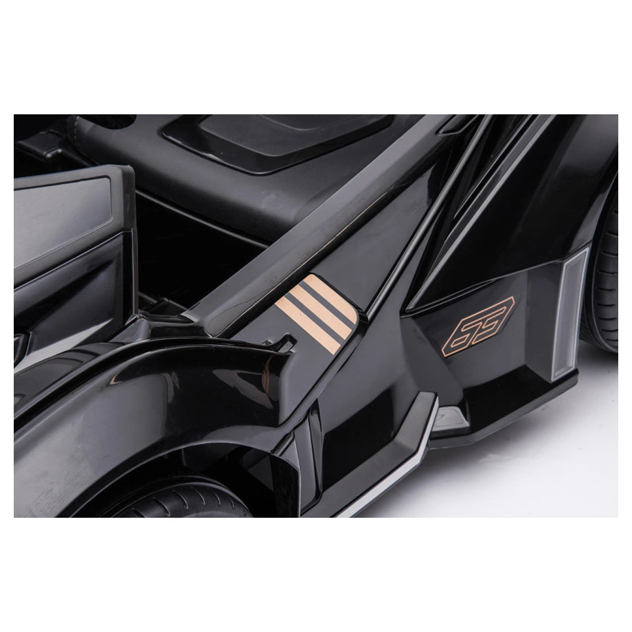 Lamborghini Vision Gran Turismo 12V Electric Ride-On Car (Black)