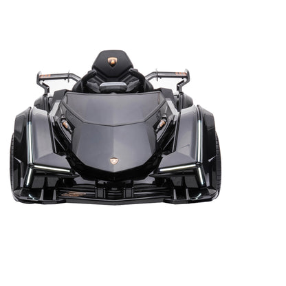 Lamborghini Vision Gran Turismo 12V Electric Ride-On Car (Black)