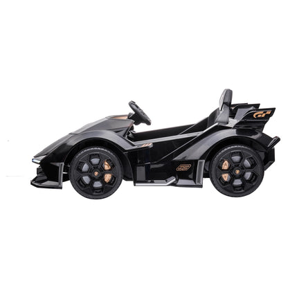 Lamborghini Vision Gran Turismo 12V Electric Ride-On Car (Black)