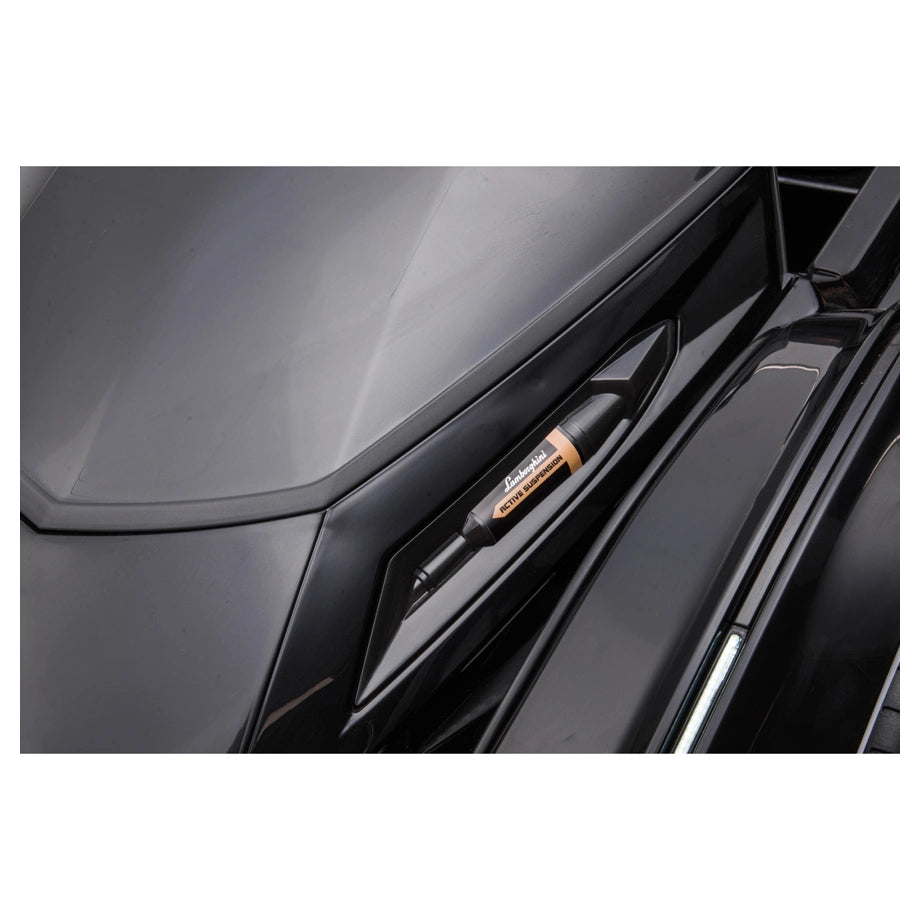 Lamborghini Vision Gran Turismo 12V Electric Ride-On Car (Black)