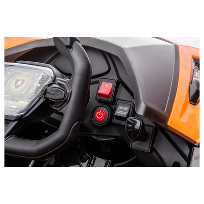Lamborghini Vision Gran Turismo 12V Electric Ride?On Car (Orange)