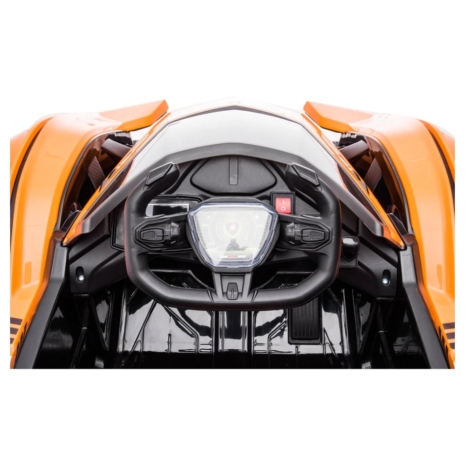 Lamborghini Vision Gran Turismo 12V Electric Ride?On Car (Orange)