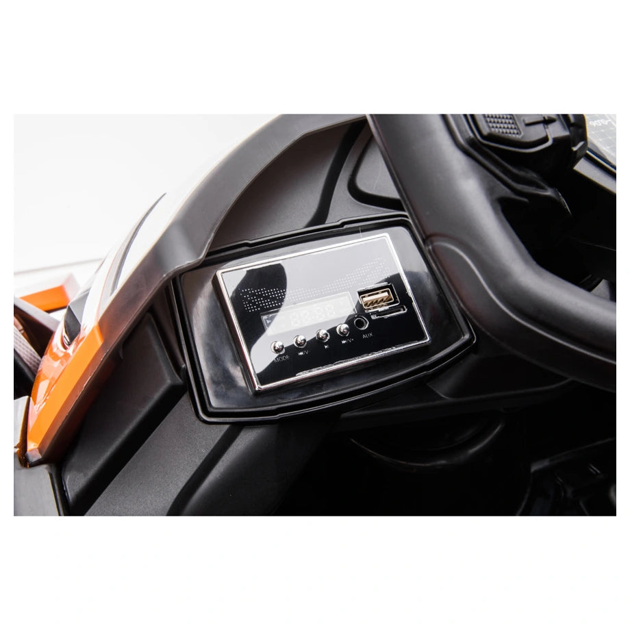 Lamborghini Vision Gran Turismo 12V Electric Ride?On Car (Orange)