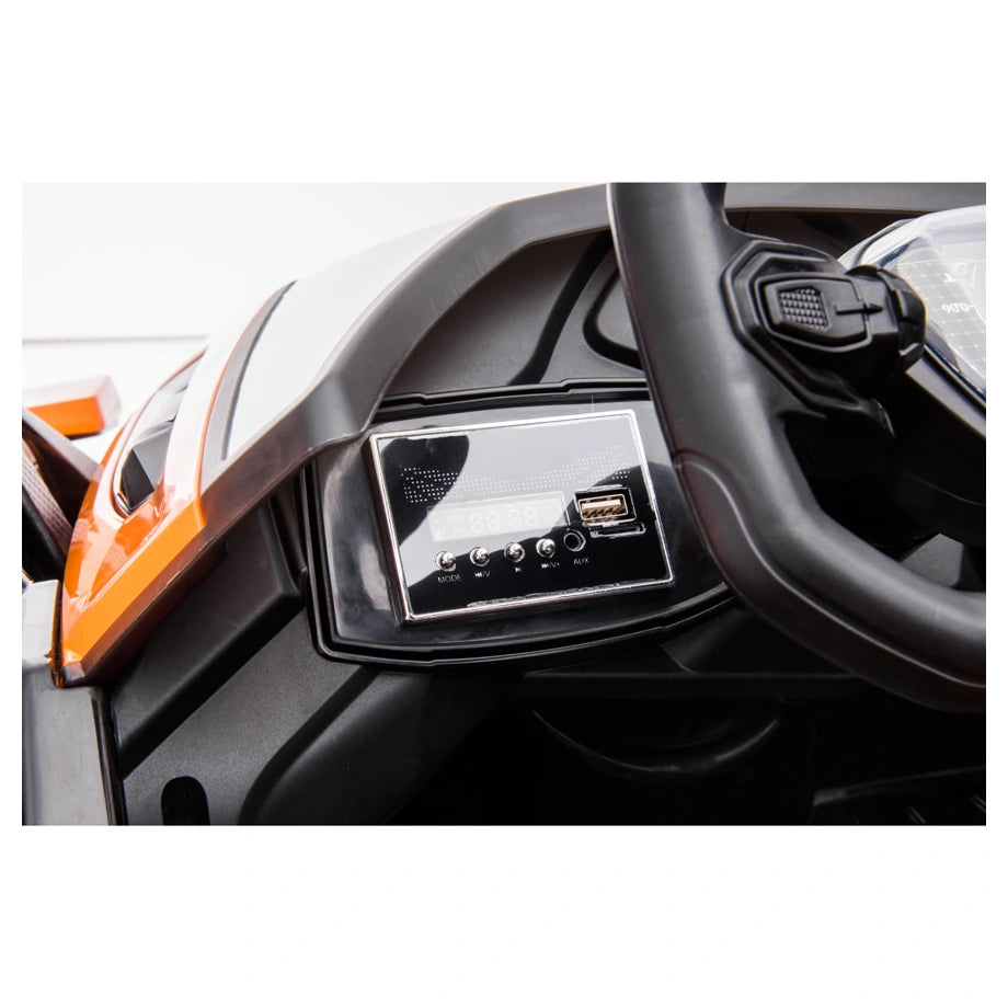Lamborghini Vision Gran Turismo 12V Electric Ride?On Car (Orange)