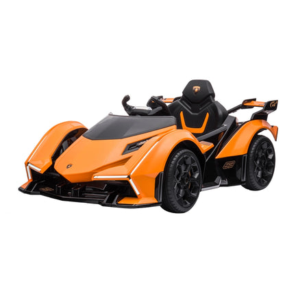 Lamborghini Vision Gran Turismo 12V Electric Ride?On Car (Orange)