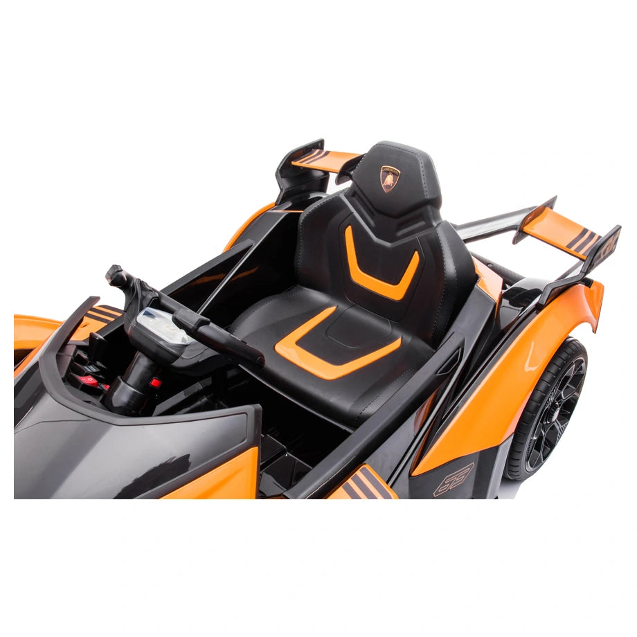 Lamborghini Vision Gran Turismo 12V Electric Ride?On Car (Orange)
