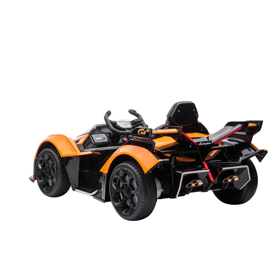 Lamborghini Vision Gran Turismo 12V Electric Ride?On Car (Orange)