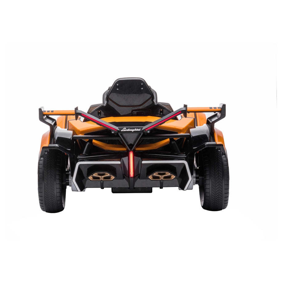 Lamborghini Vision Gran Turismo 12V Electric Ride?On Car (Orange)