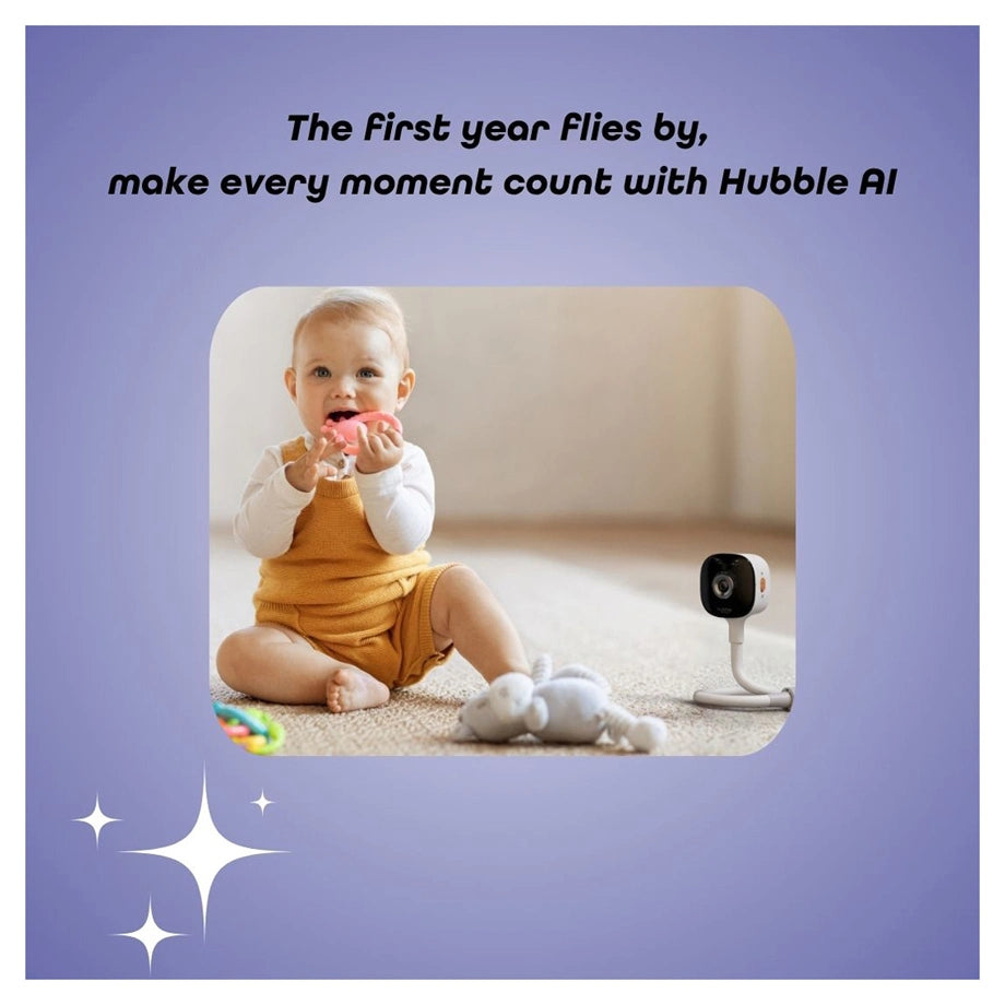Hubble Connected GoBaby AI Pro Smart Baby Monitor