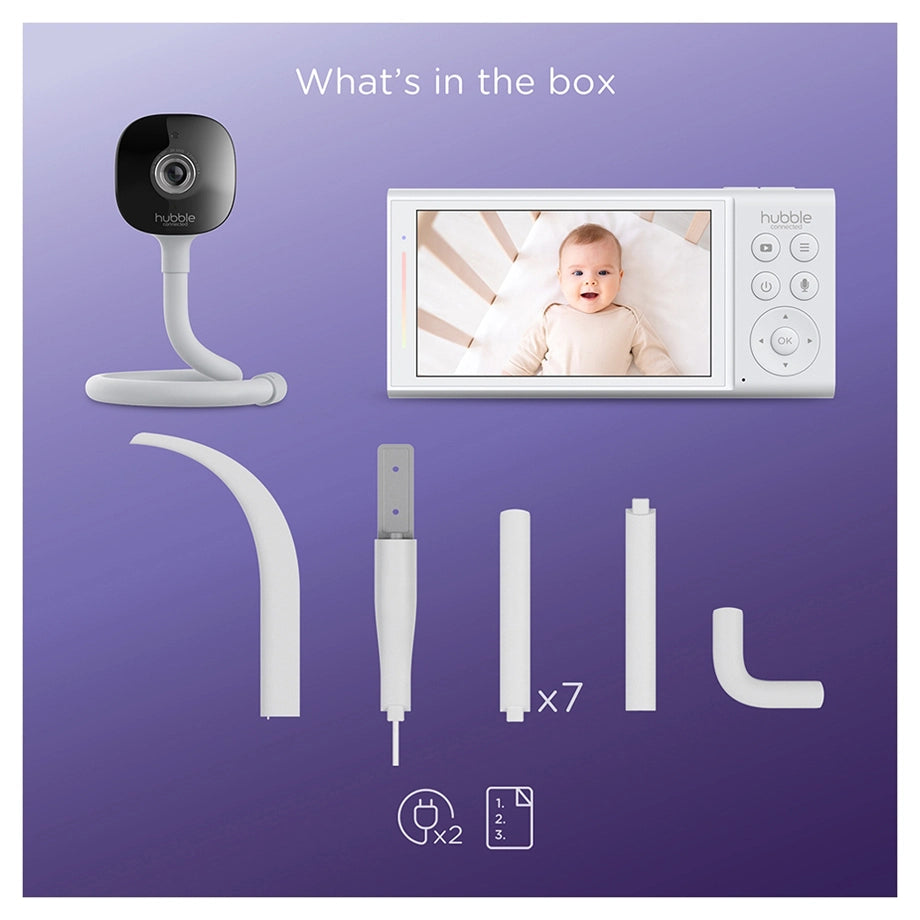 Hubble Connected GoBaby AI Pro Smart Baby Monitor