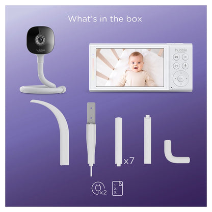 Hubble Connected GoBaby AI Pro Smart Baby Monitor