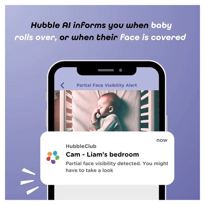 Hubble Connected GoBaby AI Pro Smart Baby Monitor