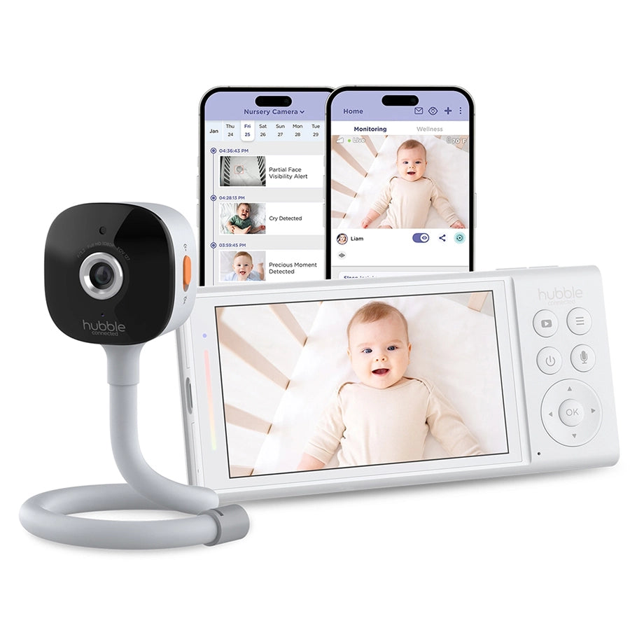 Hubble Connected GoBaby AI Pro Smart Baby Monitor
